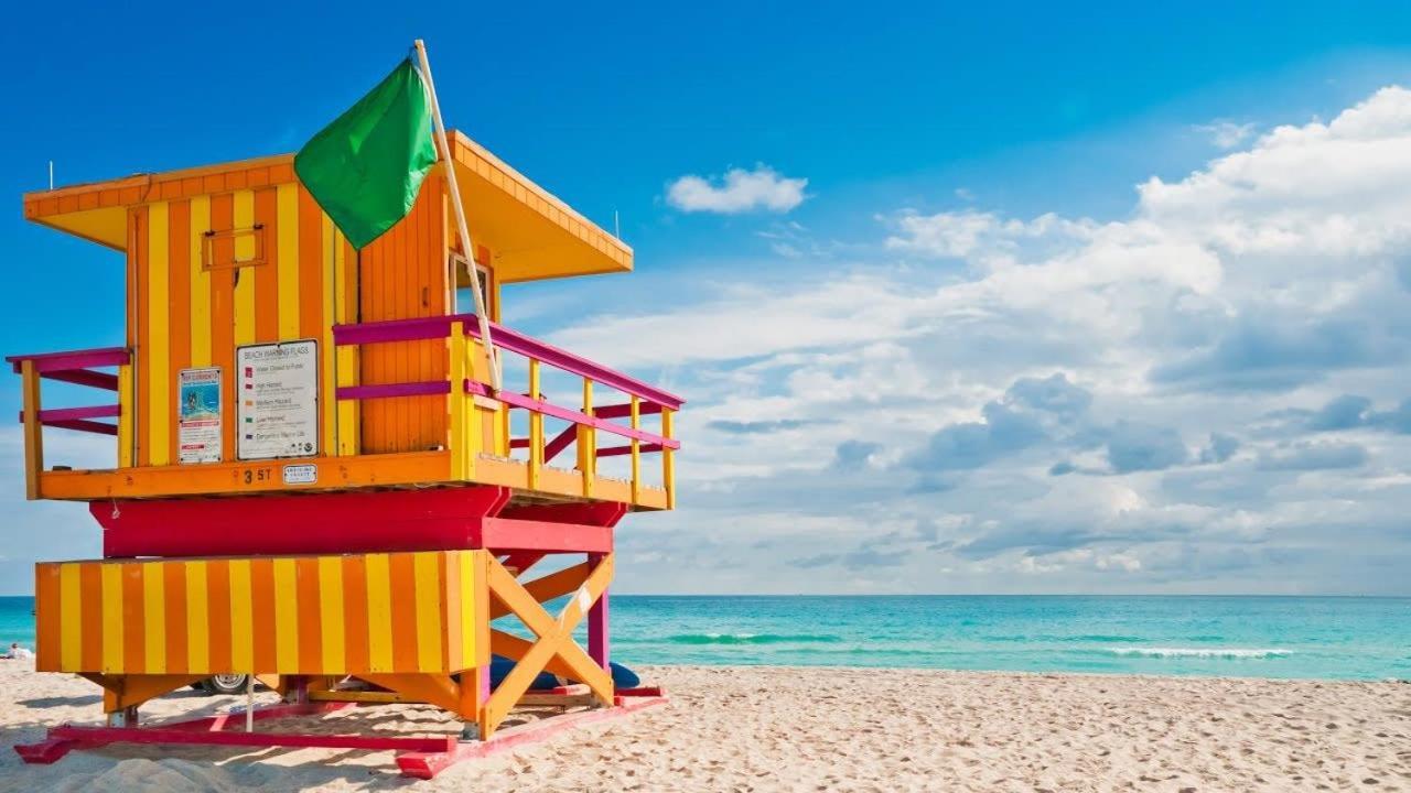 South Beach Free Parking Family & Pet Friendly Walk To Beach & Bay Майами-Бич Экстерьер фото